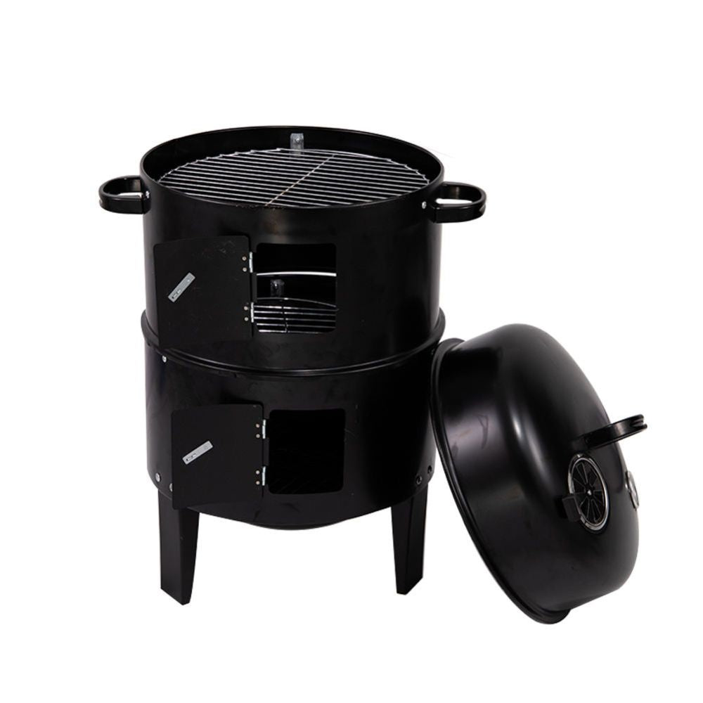 Outdoor Garden Patio Charcoal BBQ Smoker Oven
