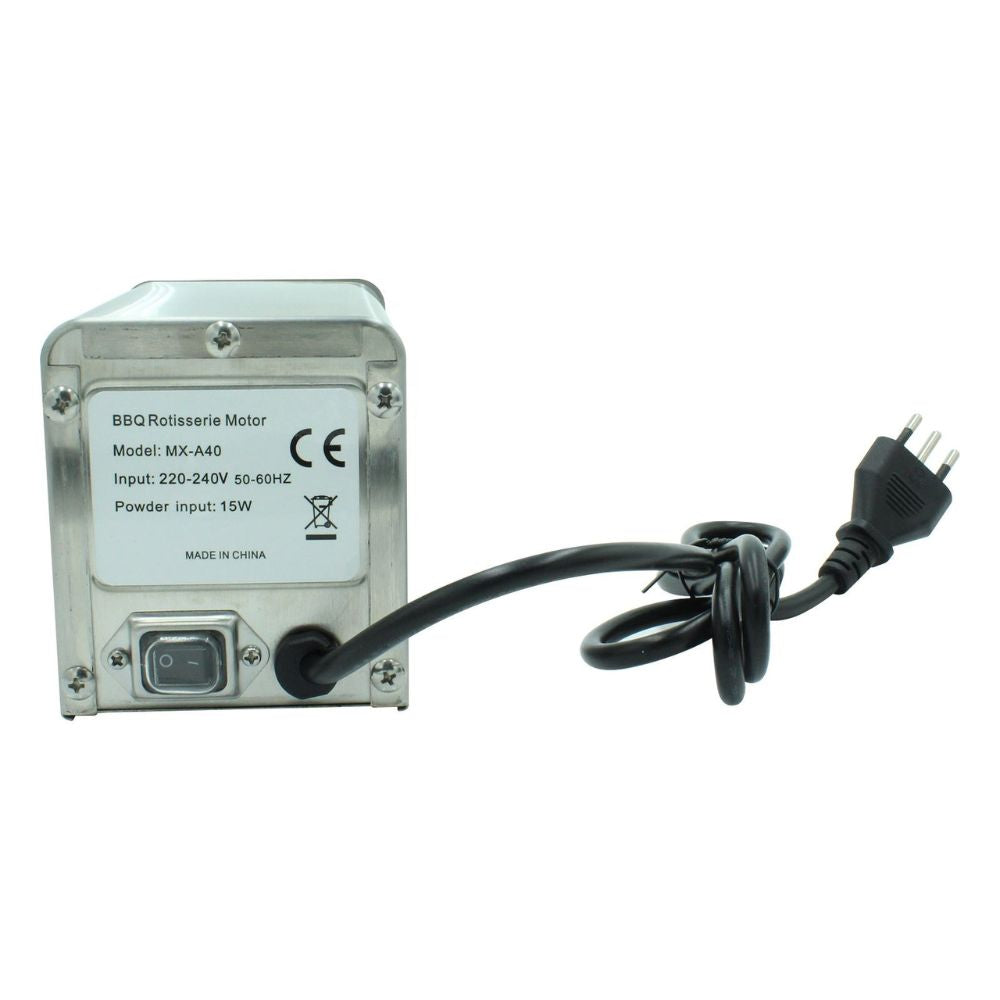 Stainless Steel BBQ Rotisserie Motor 240V