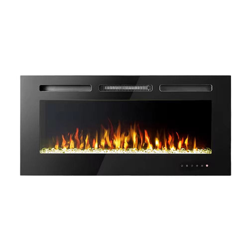 Featuring a sleek design and powerful heating capabilities, the Adjustable Indoor Electric Fireplace adds warmth and ambiance to any room.