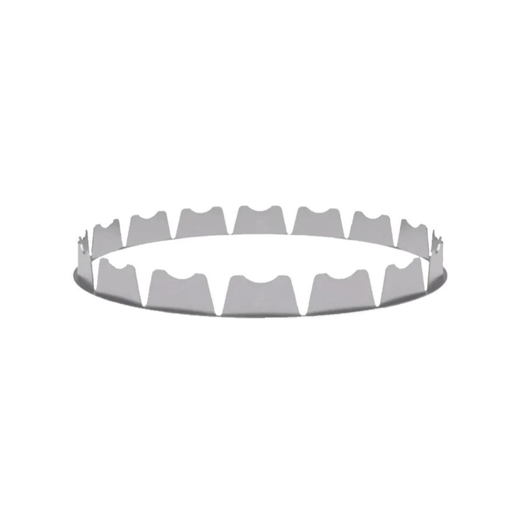 Black electronic device on a white background