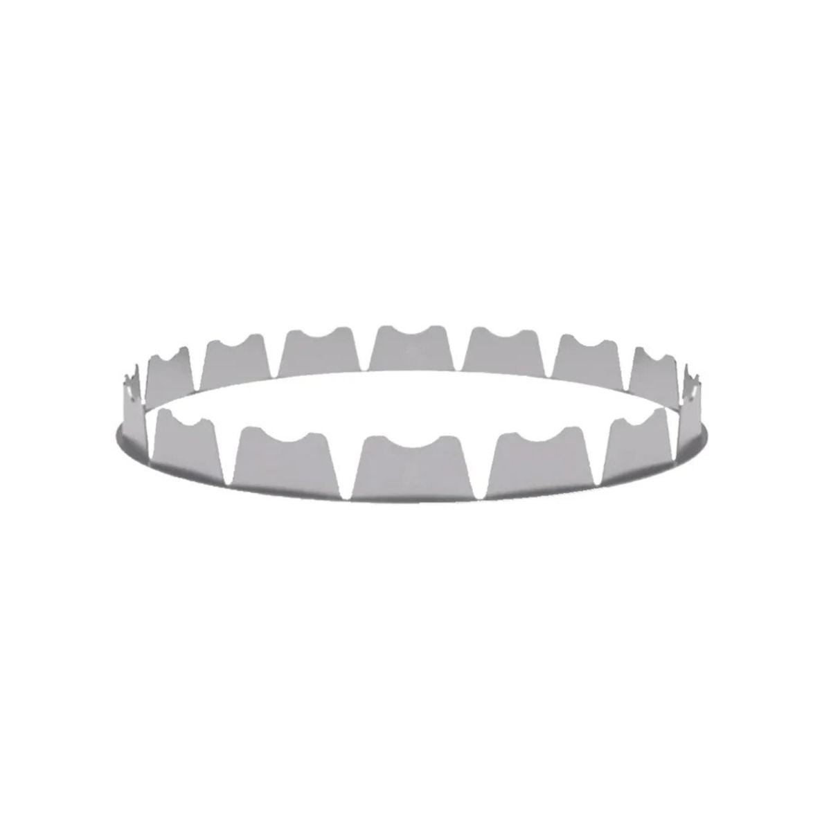 Black electronic device on a white background