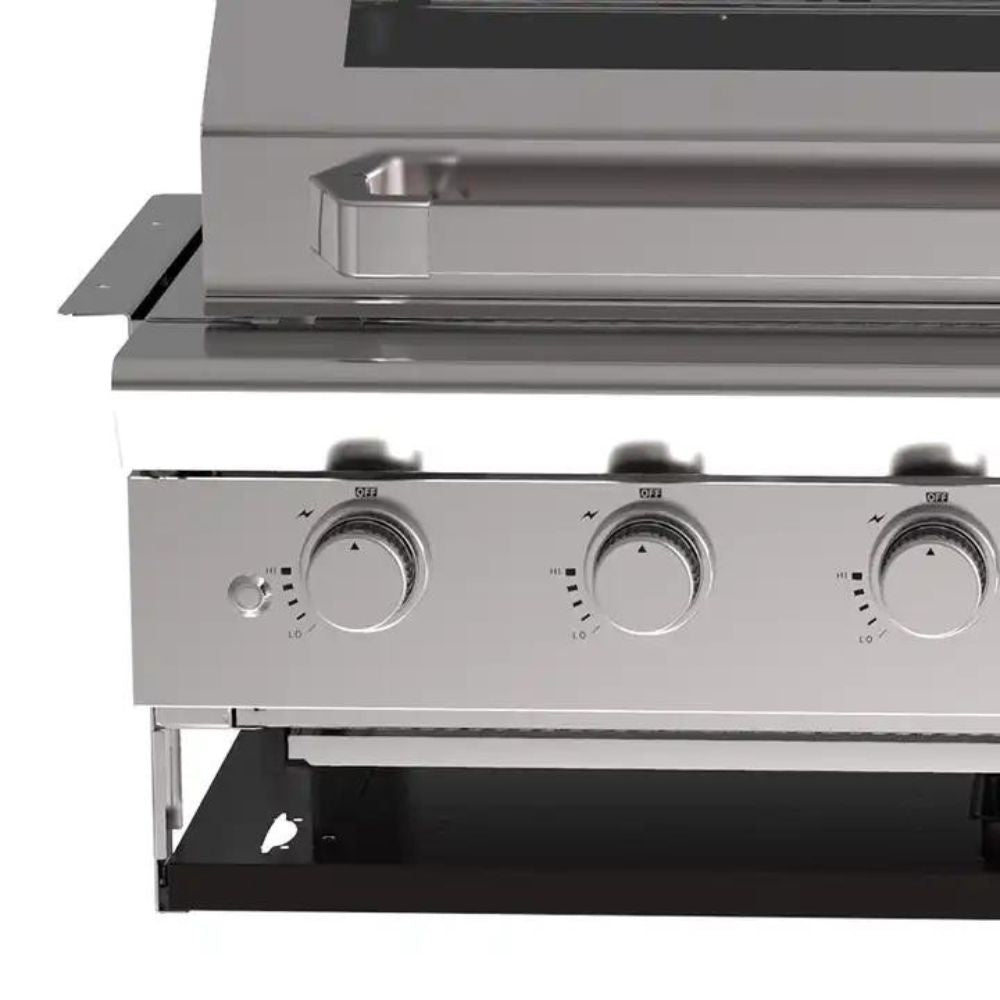 Automatic Ignition 6 Burners Gas Built-In BBQ Grill