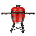 This grill provides efficient, even heat distribution and retains heat incredibly well, so you can count on consistent results every time.