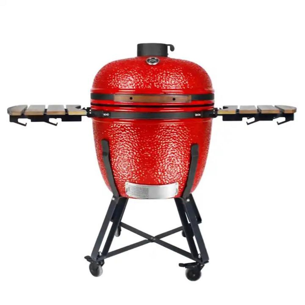 This grill provides efficient, even heat distribution and retains heat incredibly well, so you can count on consistent results every time.
